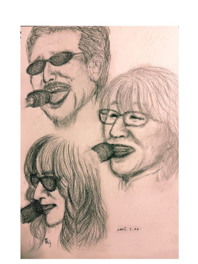 夏イベ映像のお絵描き