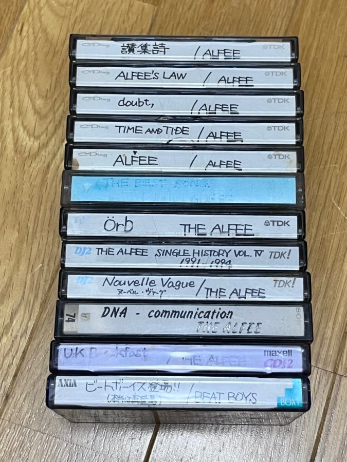 懐かしのカセットテープ♡