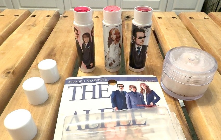 いただいたTHE ALFEEリップクリームをカスタム