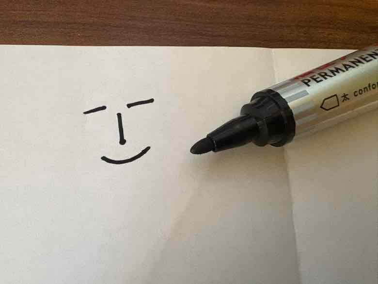 すぐ描ける好みの顔