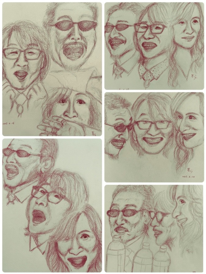 綾鷹お絵描き完了〜