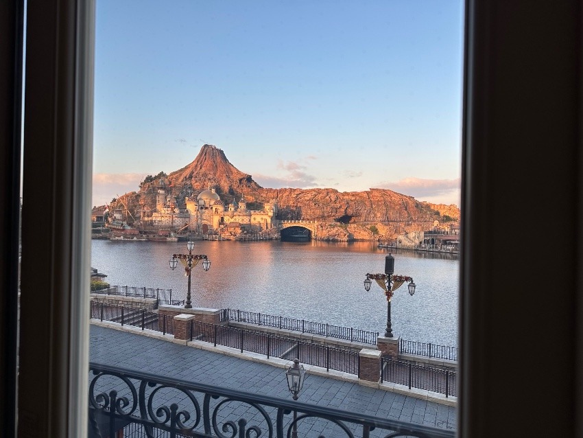 ミラコスタの朝‥